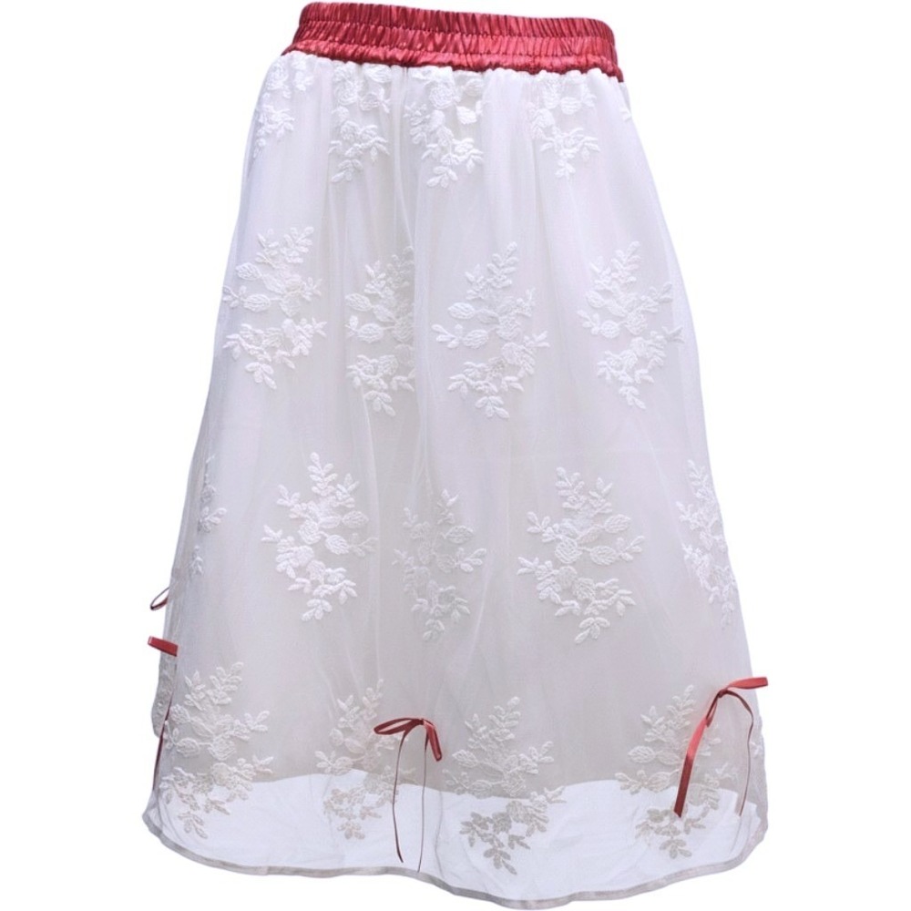 Disney Parks The Dress Shop Mary Poppins Jolly Holiday Skirt XL EPCOT Lace Bound